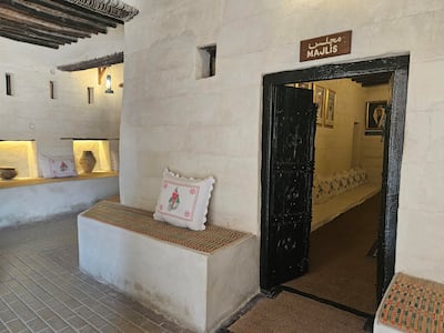 Have a cup of Arabic coffee or tea in the majlis before you leave. Katy Gillett for The National