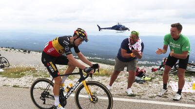 Team Jumbo Visma rider Wout Van Aert.