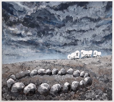 Vaal (1987) refers to the land dispute over the northern part of South Africa. Photo: Ann Purkis