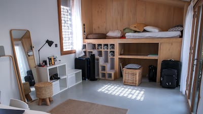 Sleeping quarters at the property.