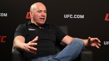 UFC CEO and President Dana White. Chris Whiteoak / The National