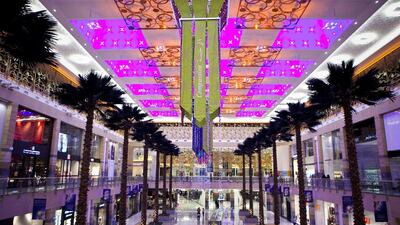 Mirdif City Centre is offering discounts at fashion stores. Silvia Razgova / The National