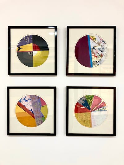 Work by printmaker and calligrapher Abbas Yousif, on show at Last Oil Well. Courtesy Last Oil Well