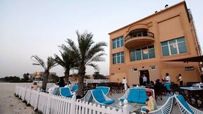 An exterior view of Bait Al Bahar. Satish Kumar / The National