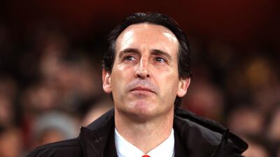 Former Arsenal manager Unai Emery has been named as the new manager of Spanish side Villarreal. PA