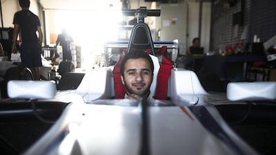 Saeed Al Mehairi finished the fastest of the two Emirati drivers. Lee Hoagland / The National