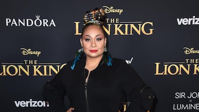 Raven-Symone arrives for the world premiere of Disney's 'The Lion King' at the Dolby Theatre on July 9, 2019. AP