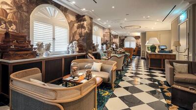 Guests can enjoy afternoon tea in The Parlour at The Great Scotland Yard Hotel in London. Courtesy The Scotland Yard Hotel