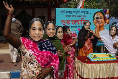 West Bengal Chief Minister Mamata Banerjee could be a formidable challenger to Narendra Modi, provided she has the support of prominent opposition parties across the country. AFP