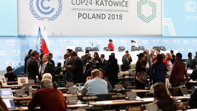 Marathon all-night talks saw some breakthroughs, but major stumbling blocks remain for deal to implement climate plan. Reuters