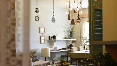 >Objects chosen by Elias Saab before his disappearance fill the family home in Jinjlaya. Photo / Noel Nasr