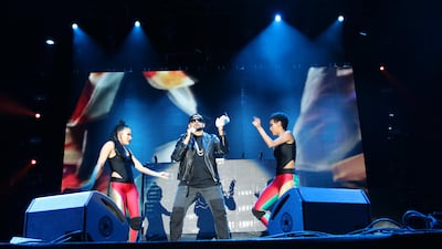 Sean Paul headlines on Day 2 at Beats on the Beach in 2016. Navin Khianey for The National