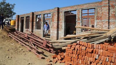 Dubai Cares’ three-year programme, Post-Earthquake Recovery Efforts for Education in Nepal, includes two recovery phases. Courtesy Memac Ogilvy Public Relations