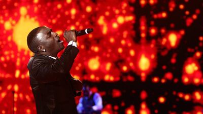 Akon performs at the “Yes We Will!” BET Inauguration celebration at the BET studios on January 19, 2009 in Washington, DC. Michael Loccisano / Getty Images / AFP