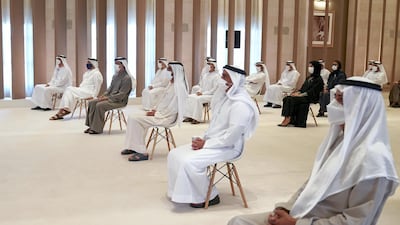 Sheikh Mohammed bin Rashid, Vice President and Ruler of Dubai, launches the new manufacturing strategy, which aims to create jobs, stimulate R&D, boost competitiveness and ultimately build resilience by producing more domestically. Wam