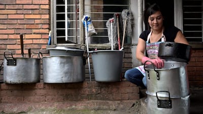 Household chores are no easy task, and most of the burden falls on women. AFP