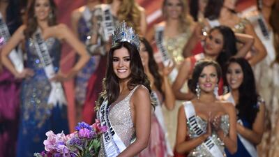 Could Miss Universe Paulina Vega be a peace maker? Timothy A. Clary / AFP