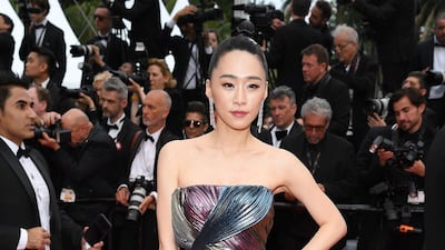 Xu KeXi in Dior attends the opening ceremony and screening of 'The Dead Don't Die' at the Cannes Film Festival on May 14, 2019. Getty Images