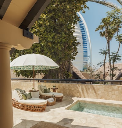 Jumeirah Beach Hotel is one of Dubai's long-standing hotels, but it recently underwent renovation both within the main hotel and the Al Bahar Villas to keep up with growing competition. Photo: Jumeriah Beach Hotel