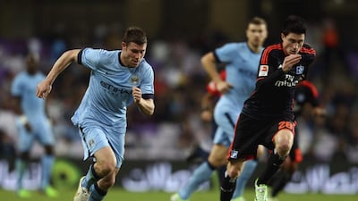 James Milner made 147 league appearances for Manchester City from 2010-15. Francois Nel / Getty Images
