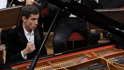 Russian pianist Dmitry Shishkin will perform at the Abu Dhabi Classics with the Wiener Concert-Verein. EPA