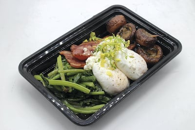 The big breakfast from Love Food ME's keto meal plan