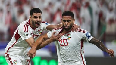 Luan Pereira is part of the UAE squad that will take part in the 2025 Fifa Arab Cup in Qatar. AFP