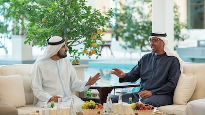 The President and the Vice President attended the swearing in of the new Minister of Investment