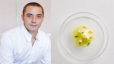 Foodies can attend masterclasses and one-off meals, including one by LPM Restaurant and chef Julien Royer, above left. Photo: Al Maryah Island