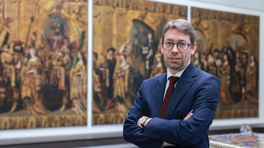 Dr. Guilhem André, Director of Scientific, Curatorial and Collection Management department at Louvre Abu Dhabi. Victor Besa / The National