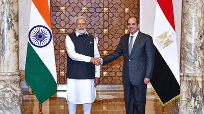 India is one of the top five importers of Egyptian products. AP
