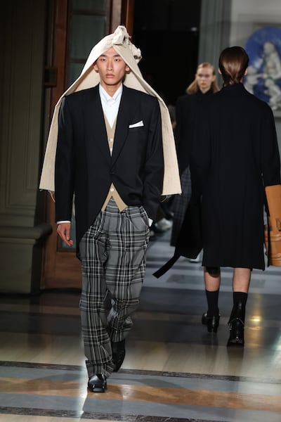 Once known purely for bespoke suits, Savile Row is increasingly adopting technical fabrics and contemporary fashion culture. Getty Images
