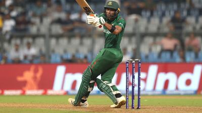 Bangladesh's Mahmudullah hits out. Getty