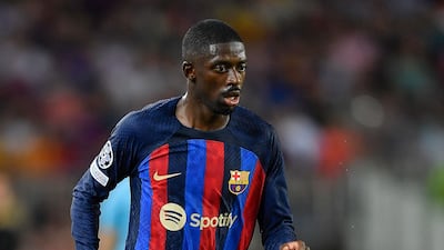 Ousmane Dembele, €230,769 a week. AFP