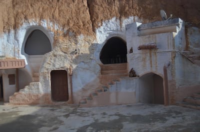 Even without Star Wars, Matmata's characteristic underground houses would seem alien. Courtesy Simon Speakman Cordall