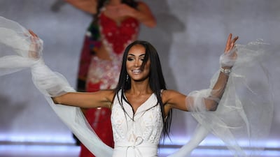 Miss Finland Dana Mononen performs during the Miss World 2019 final. EPA