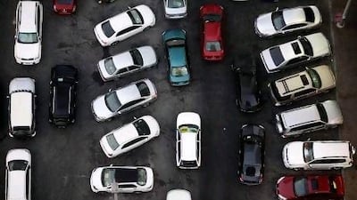 Parking in densely populated areas of Abu Dhabi, such as the Tourist Club Area, has long been a nightmare for motorists. Galen Clarke / The National