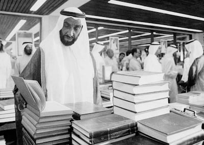 The poetry of UAE Founding Father, the late Sheikh Zayed bin Sultan Al Nahyan, remains part of the country's cultural and literary memory. Photo: Al Ittihad