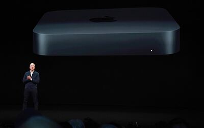 The Mac Mini. AFP