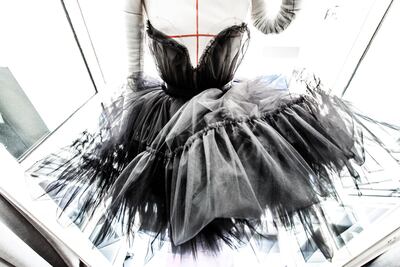 Designed by Elbaz while still at Lanvin, this dress was created for an exhibition about the label's ateliers. Photo by But Sou Lai