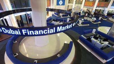 The Dubai Financial Market on Monday said its second quarter net income rose 9.1 per cent. EPA