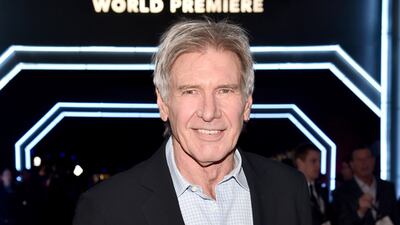 Actor Harrison Ford attends the World Premiere of Star Wars: The Force Awakens at the Dolby, El Capitan, and TCL Theatres in Hollywood, California. (Photo by Alberto E. Rodriguez/Getty Images for Disney)