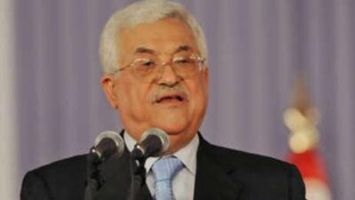 The Palestinian President Mahmoud Abbas.