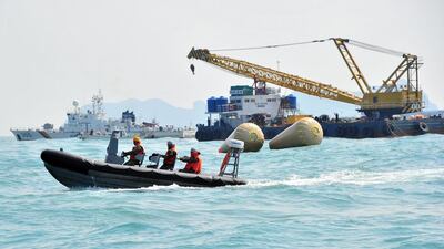 A transcript of the last panicked communications between the Sewol and the Jindo Vehicle Traffic Service, show the captain repeatedly asking if there were vessels on hand to rescue any passengers if they abandoned ship. Jung Yeon-je / AFP Photo