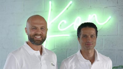 iKcon partners Khalid Baareh and Kareem Abughazaleh. Courtesy iKcon