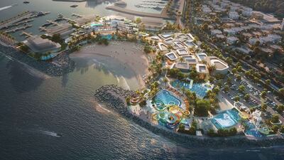 The hotel in Khor Fakkan will feature a water park