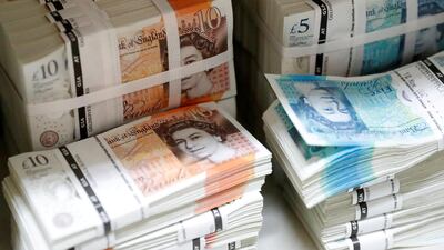 Sterling steadied on Friday after dropping more than 2 per cent at the peak of the UK political drama a day earlier. Photo: Reuters