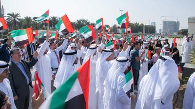 Emirates Transport held nationwide Flag Day events. Courtesy Emirates Transport