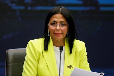 Delcy Rodriguez has become acting president of Venezuela. Reuters
