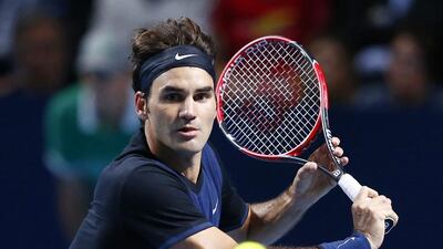 Roger Federer won the Swiss Indoors for a seventh time. Arnd Wiegmann / Reuters